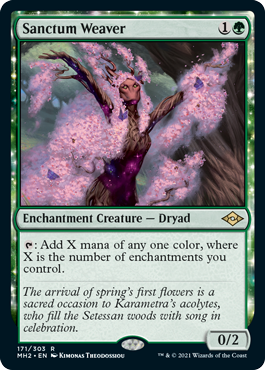(image for) Sanctum Weaver (Foil)