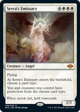 (image for) Serra's Emissary (Foil)