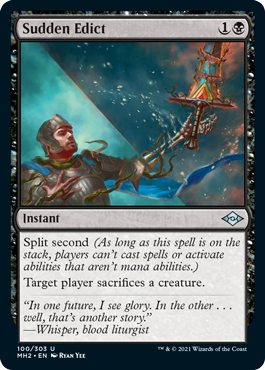 (image for) Sudden Edict (Foil)