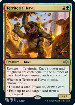 (image for) Territorial Kavu (Foil)