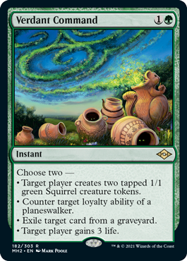 (image for) Verdant Command (Foil)
