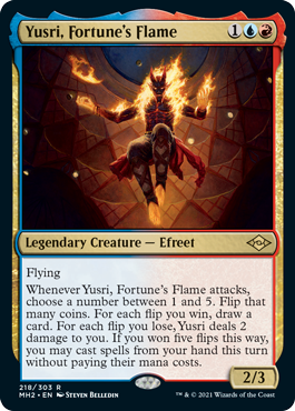 (image for) Yusri, Fortune's Flame (Foil)
