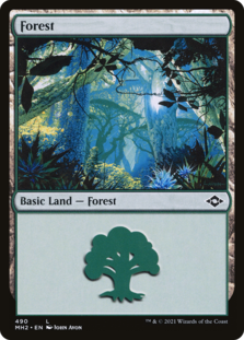 (image for) Forest (490) (Foil Etched)