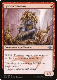 (image for) Gorilla Shaman (Foil Etched)