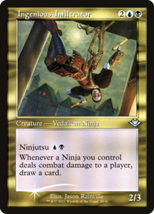 (image for) Ingenious Infiltrator (Retro Frame) (Foil Etched)