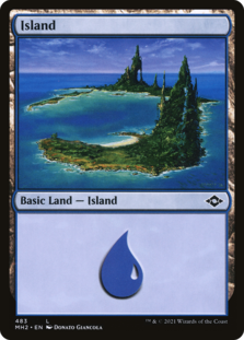 (image for) Island (483) (Foil Etched)