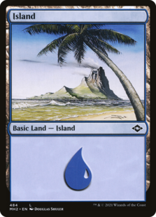 (image for) Island (484) (Foil Etched)
