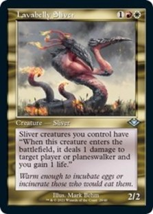 (image for) Lavabelly Sliver (Retro Frame) (Foil Etched)