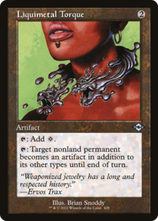 (image for) Liquimetal Torque (Retro Frame) (Foil Etched)
