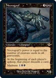 (image for) Necrogoyf (Retro Frame) (Foil Etched)