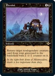(image for) Persist (Retro Frame) (Foil Etched)