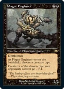 (image for) Plague Engineer (Retro Frame) (Foil Etched)