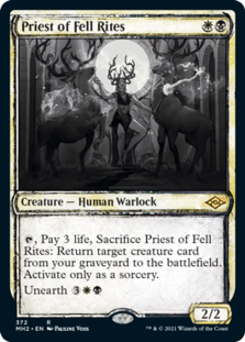 (image for) Priest of Fell Rites (Showcase)