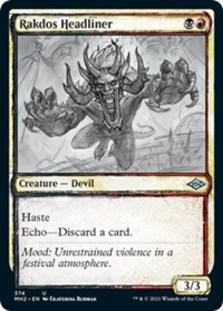 (image for) Rakdos Headliner (Showcase)