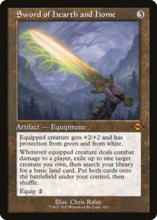 (image for) Sword of Hearth and Home (Retro Frame) (Foil Etched)