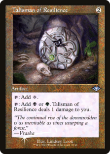 (image for) Talisman of Resilience (Retro Frame)