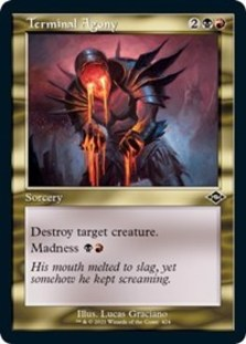 (image for) Terminal Agony (Retro Frame) (Foil)