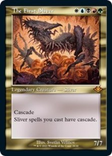 (image for) The First Sliver (Retro Frame) (Foil)