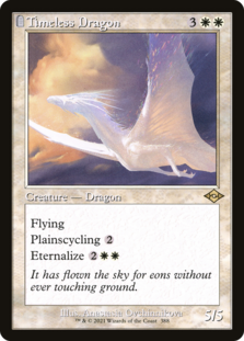 (image for) Timeless Dragon (Retro Frame) (Foil Etched)