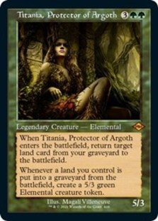 (image for) Titania, Protector of Argoth (Retro Frame)