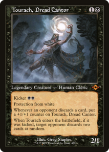 (image for) Tourach, Dread Cantor (Retro Frame) (Foil Etched)