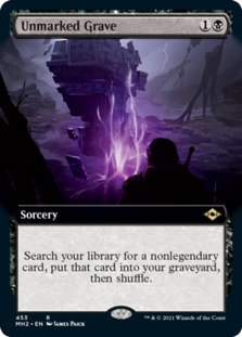 (image for) Unmarked Grave (Extended Art)