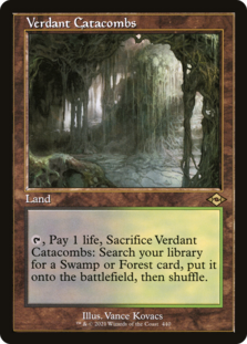 (image for) Verdant Catacombs (Retro Frame) (Foil Etched)