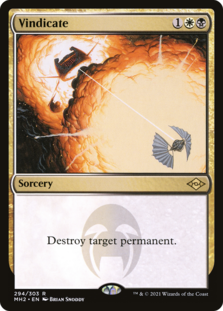 (image for) Vindicate (Foil Etched)