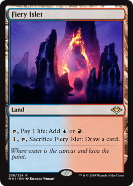 (image for) Fiery Islet (Foil)