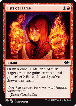 (image for) Fists of Flame (Foil)