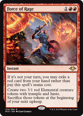 (image for) Force of Rage (Foil)