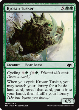 (image for) Krosan Tusker (Foil)