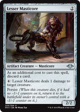 (image for) Lesser Masticore (Foil)