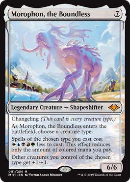 (image for) Morophon, the Boundless (Foil)