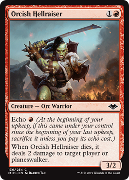(image for) Orcish Hellraiser (Foil)
