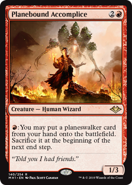 (image for) Planebound Accomplice (Foil)