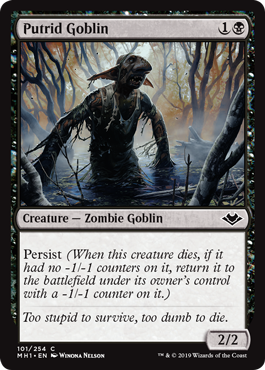 (image for) Putrid Goblin (Foil)