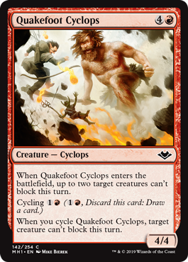(image for) Quakefoot Cyclops (Foil)