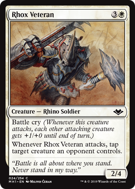 (image for) Rhox Veteran (Foil)