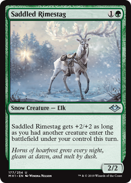(image for) Saddled Rimestag (Foil)