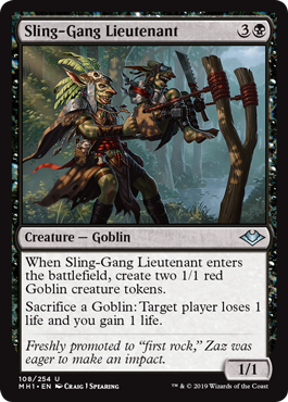 (image for) Sling-Gang Lieutenant (Foil)
