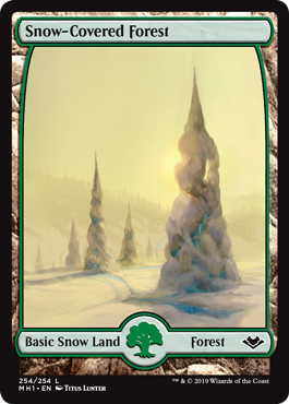 (image for) Snow-Covered Forest (Foil)