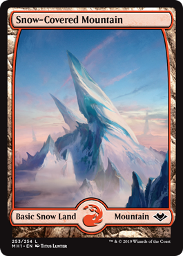 (image for) Snow-Covered Mountain (Foil)