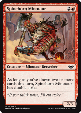 (image for) Spinehorn Minotaur (Foil)