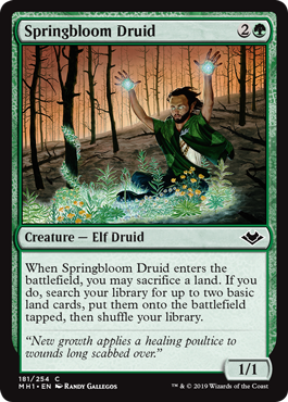 (image for) Springbloom Druid (Foil)