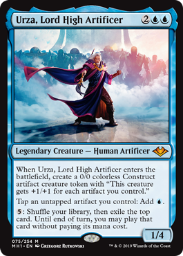 (image for) Urza, Lord High Artificer (Foil)