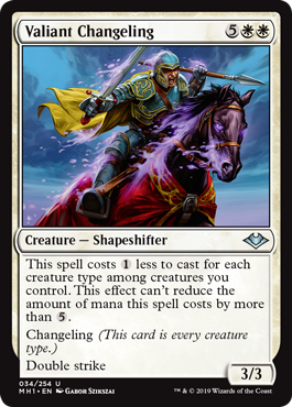 (image for) Valiant Changeling (Foil)