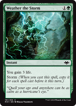 (image for) Weather the Storm (Foil)