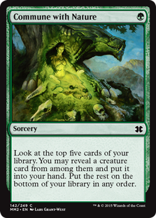 (image for) Commune with Nature (Foil)