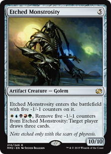 (image for) Etched Monstrosity (Foil)